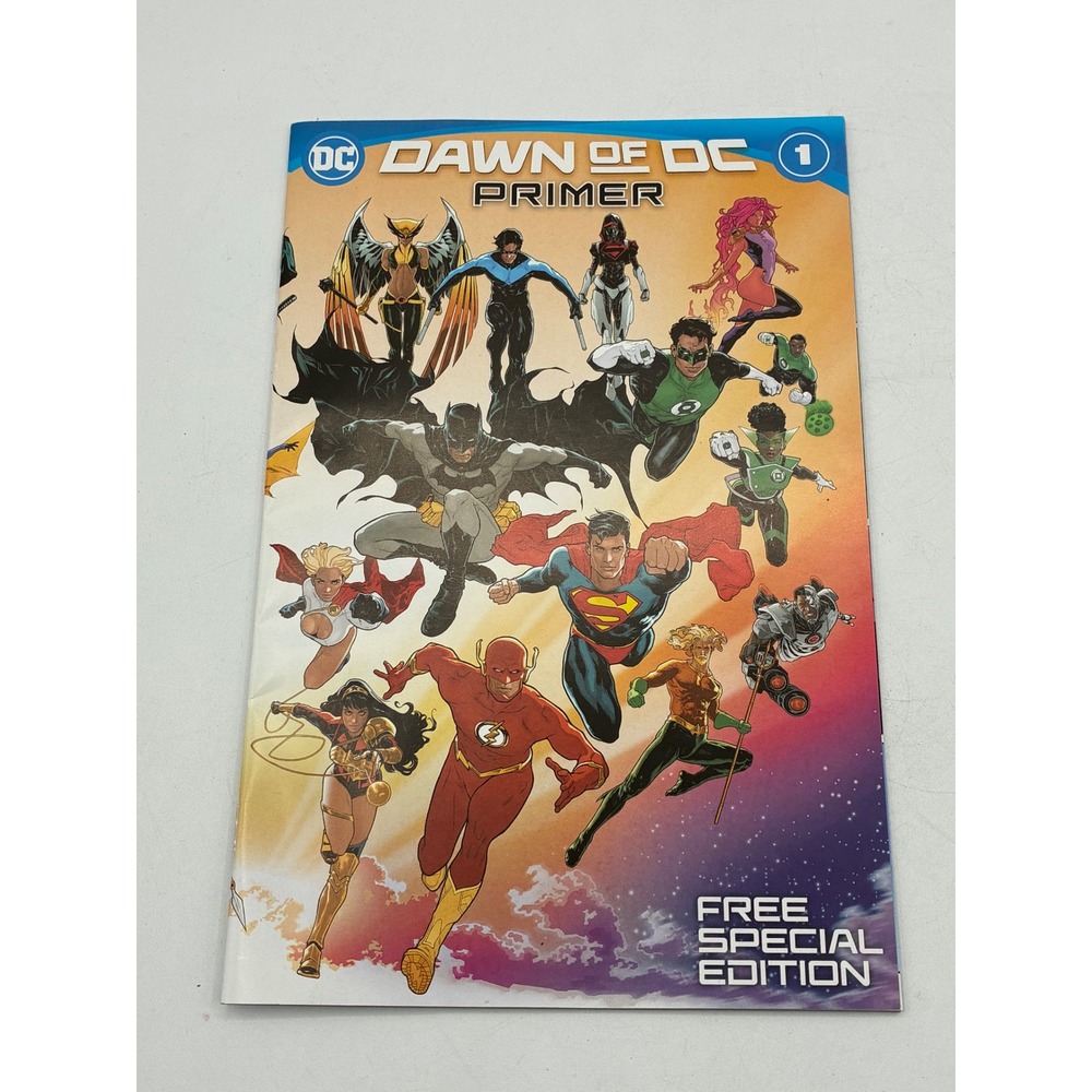 DC Comics Dawn of DC Primer 1 Free Special Edition Jeff Spokes Cover 2023